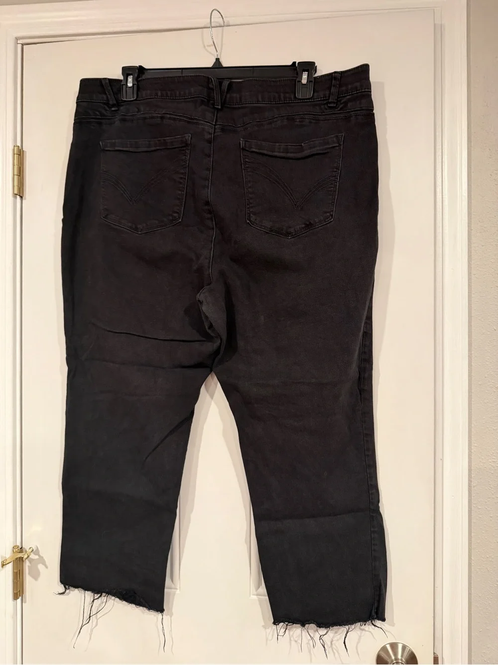 Wit & Wisdom Charcoal Straight Jeans